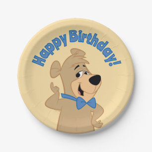 Prato De Papel Urso Boo-Boo Precoce