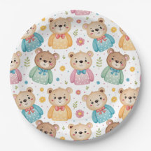 Urso de pelúcia e flores