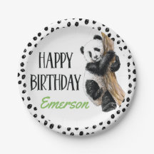 Urso Panda Realista Festa de Aniversário Feliz, Qu