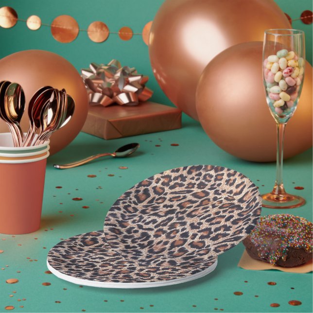 Prato De Papel Vai Selvagem! Placas de papel da selva! (Múltiplo)