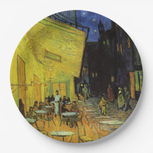 Prato De Papel Van Gogh; Cafe Terrace à Noite