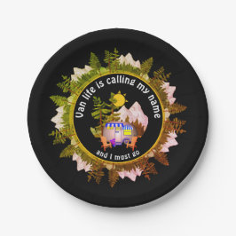 PRATO DE PAPEL VAN LIFE ESTÁ CHAMANDO O MEU NOME DE ACORDO