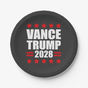 Prato De Papel Vance Trump Presidencial Eleições 2028 Política