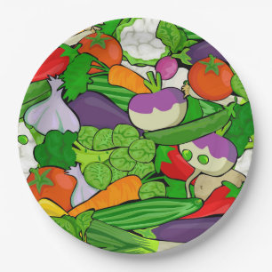 Prato De Papel Vegetais