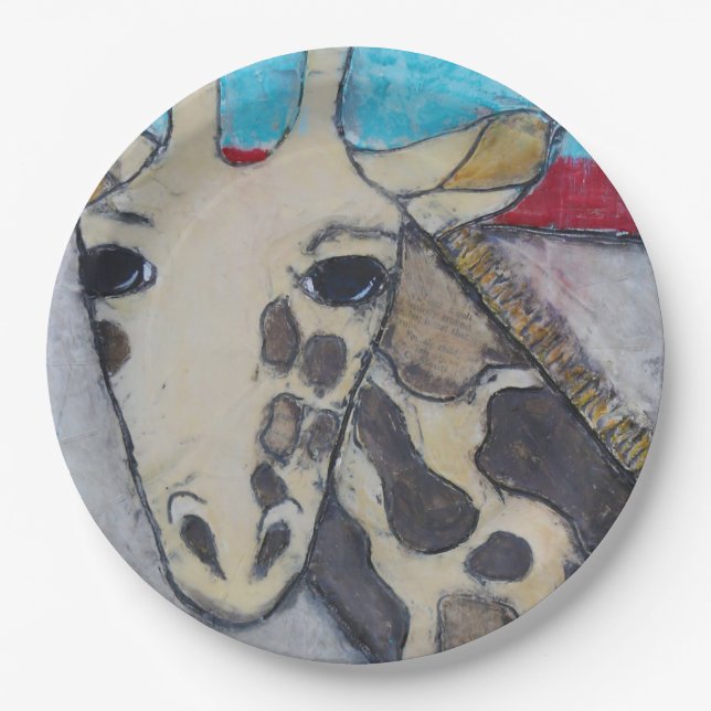 Prato De Papel Veja do 9" superior a placa de papel (Frente)