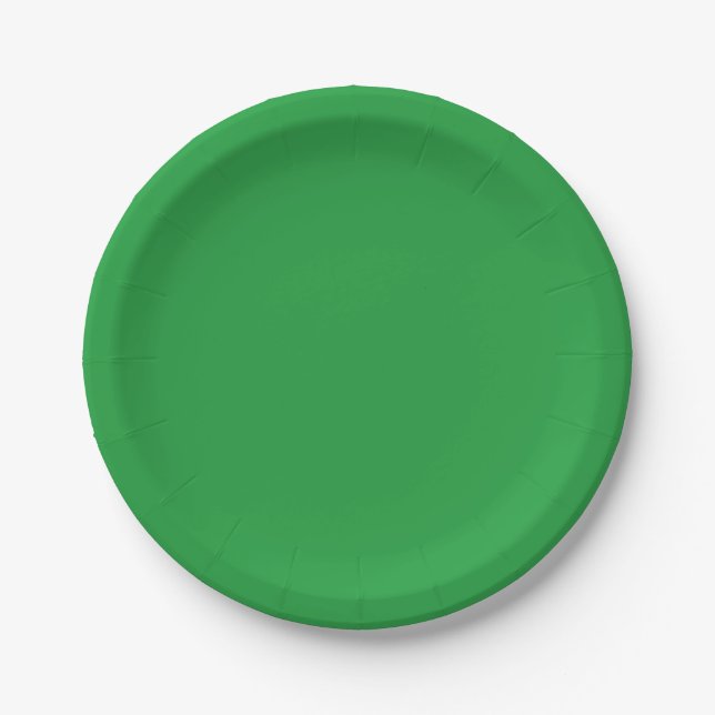 Prato De Papel Verde Retroativo 1950 (Frente)