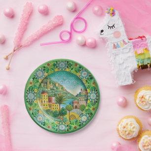 Prato De Papel Verde siciliano: Placa de Papel Melamina