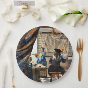 Prato De Papel Vermeer - A Arte da Pintura