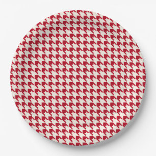 Prato De Papel Vermelho