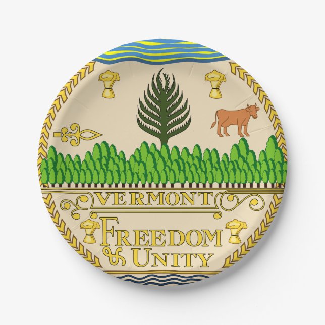 Prato De Papel Vermont (Frente)