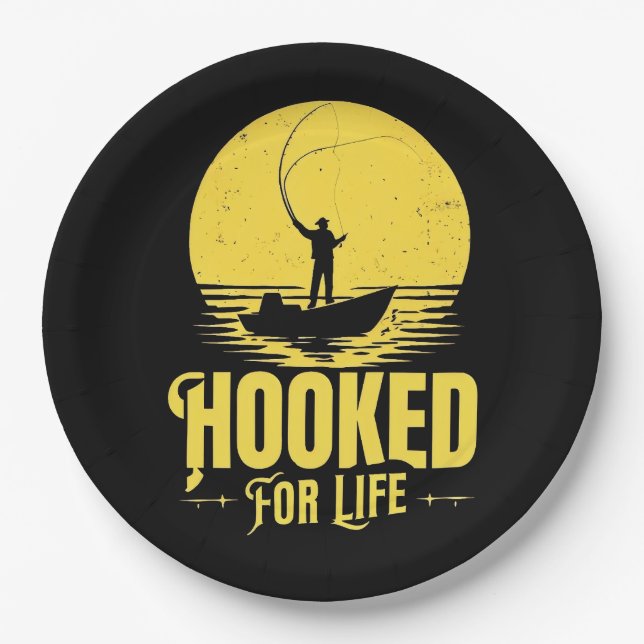 Prato De Papel Vestido pela Vida. (Frente)