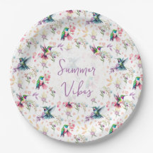 Vibrações de Verão de Flor Silvestre e Beija-flor