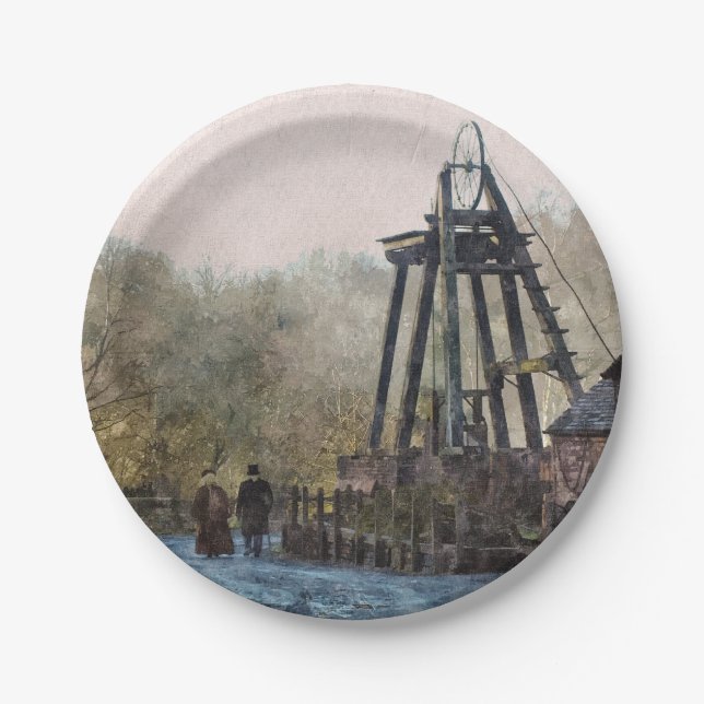 PRATO DE PAPEL VICTORIAN ENGLAND (Frente)