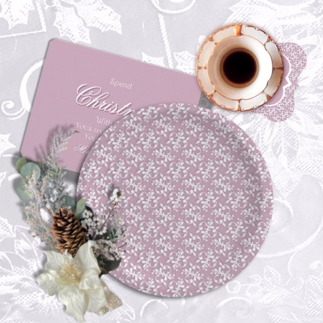 Prato De Papel Victorian Lace Pink (Criador carregado)