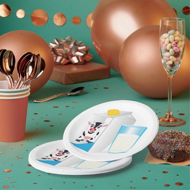 Prato De Papel Vidro De Leite (Criador carregado)