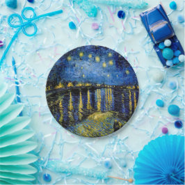 Prato De Papel Vincent Van Gogh Starry Night 1888 Papelão