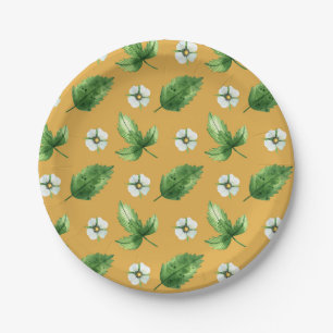 Prato De Papel Vinha Flor de Paixão
