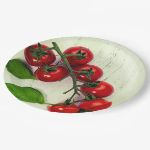 Prato De Papel Vinhas De Tomate