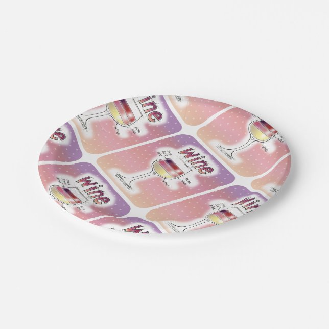 PRATO DE PAPEL VINHO, MAIS VINHO, AINDA MAIS VINHO (Inclinado)