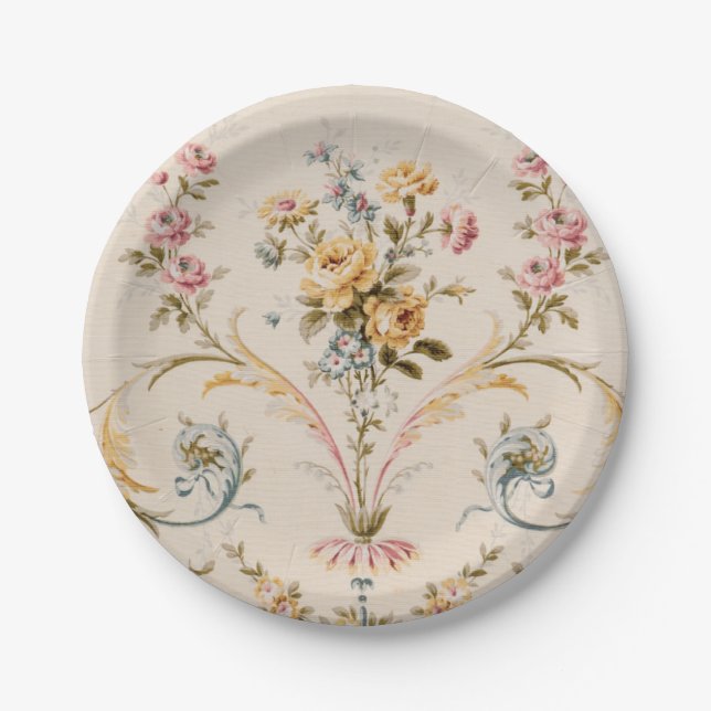 Prato De Papel Vintage  (Frente)