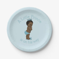 Vintage Étnica Little Prince Chá de fraldas Blue