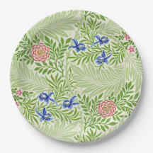 Vintage Samambaias e Flores de William Morris