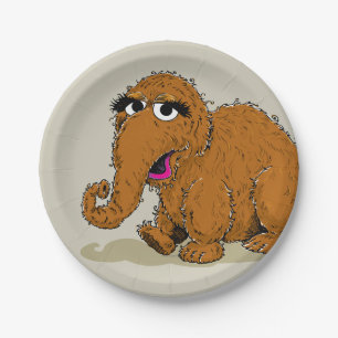 Prato De Papel Vintage Snuffleupagus