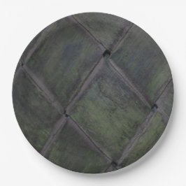 Prato De Papel Vintage Wood