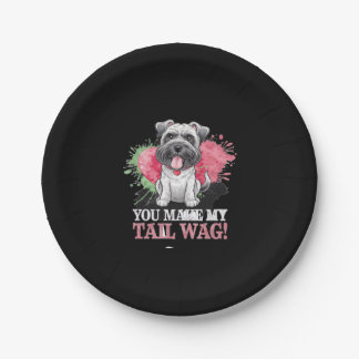 PRATO DE PAPEL VOCÊ FAZ O MEU CACHORRO DE VACA