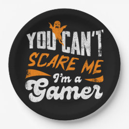 Prato De Papel Você não pode me assustar Eu sou um Gamer Gifts fo