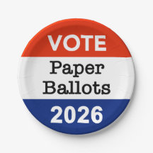 Vote Paper Ballots 2026 Midterm Election Paper Cup