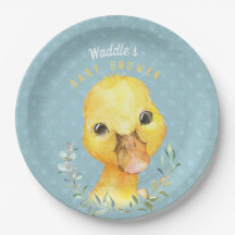 Waddle McQuackers - Placa de Pato Bonito - Chá de