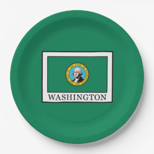 Prato De Papel Washington