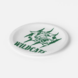 Prato De Papel Wayland Union Wildcats #9