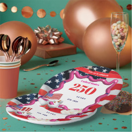 Prato De Papel We The Silly Geese 250th Funny Celebration