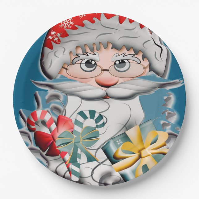 Prato De Papel Weihnacht, Xmas Behälter (Frente)