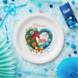 Prato De Papel Welcome 2026