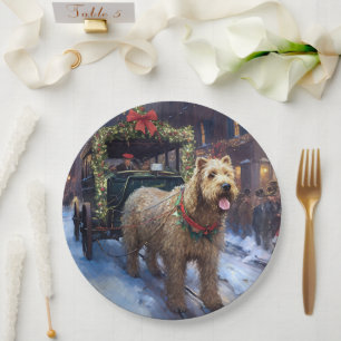 Prato De Papel Wheaten Terrier Christmas Fesason