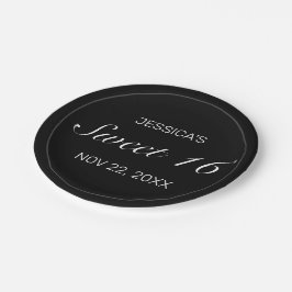 Prato De Papel White Sweet Moderno Minimalista 16