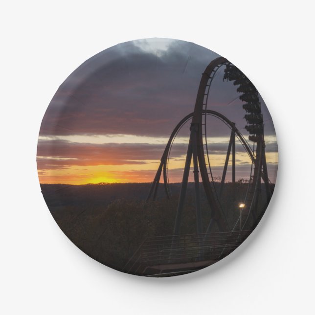 Prato De Papel Wilfire Sunset (Frente)