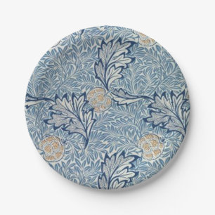 Prato De Papel William Morris Apple Fllower Design