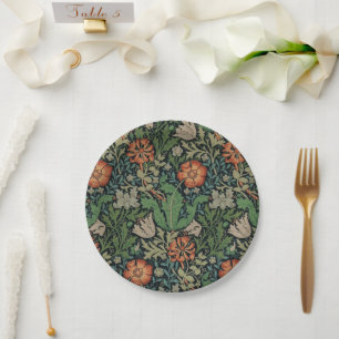 Prato De Papel William Morris Compton Wallpaper Classic