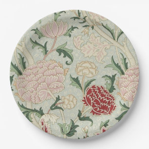 Prato De Papel William Morris Cray Floral Pre-Raphaelite Vintage