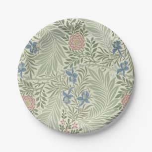 Prato De Papel William Morris Larkspur Floral Wallpaper