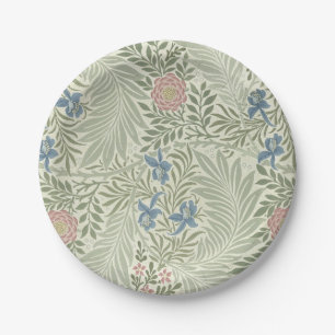 Prato De Papel William Morris Larkspur Floral Wallpaper