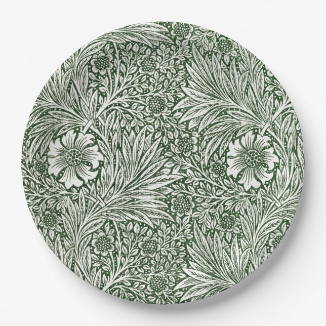 PRATO DE PAPEL: WILLIAM MORRIS : MARGENS FLORAIS  (Frente)
