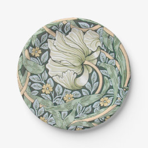 Prato De Papel William Morris Pimpernel Floral Wallpaper