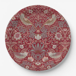 Prato De Papel William Morris Strawberry Thief Wrappaper