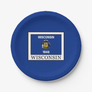 Prato De Papel Wisconsin