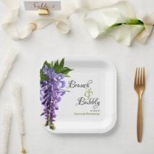 Wisteria Brunch Borracha Chá de panela Em Branco